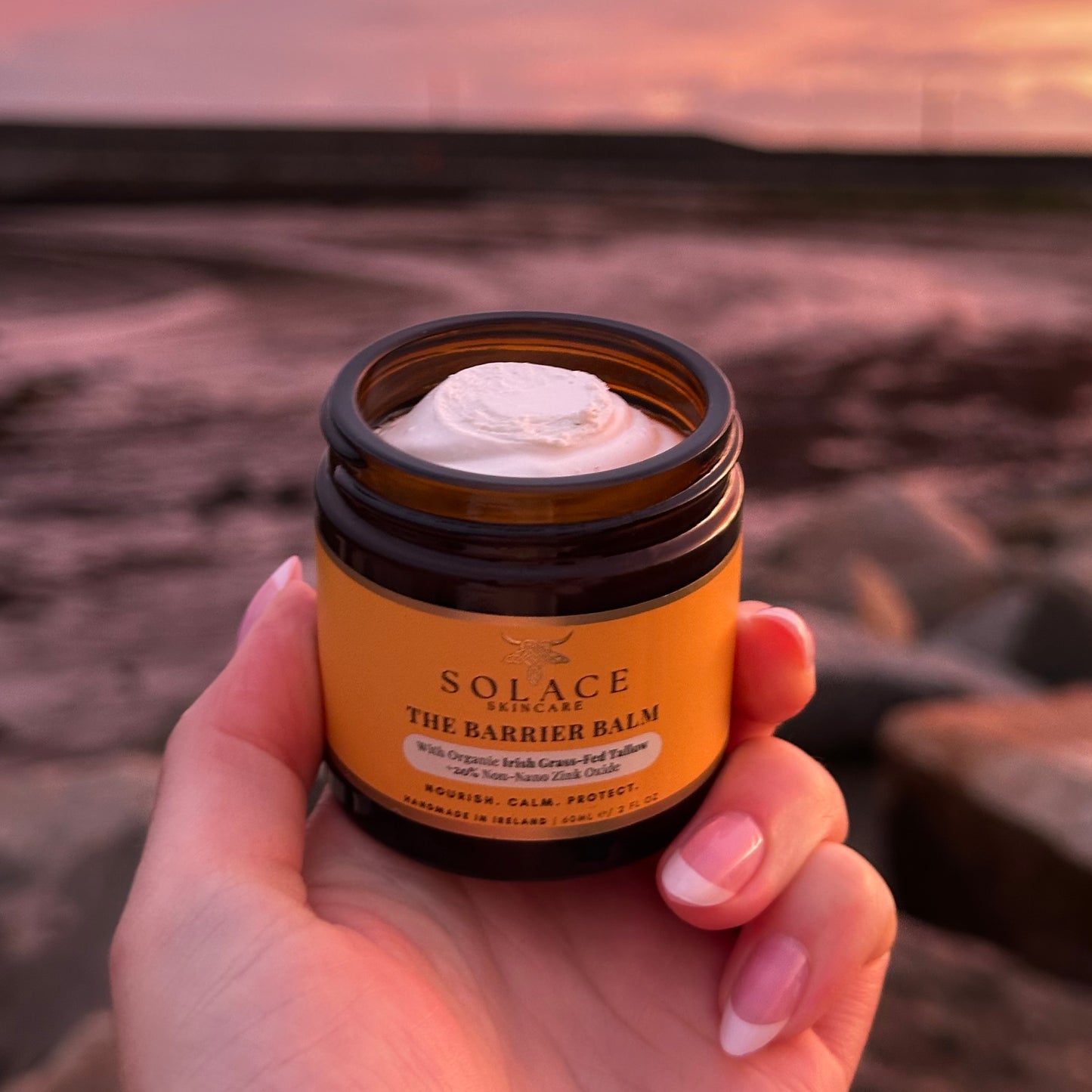 The Barrier Balm - Organic Irish Grass-Fed Tallow with 20% Non-Nano Zinc Oxide